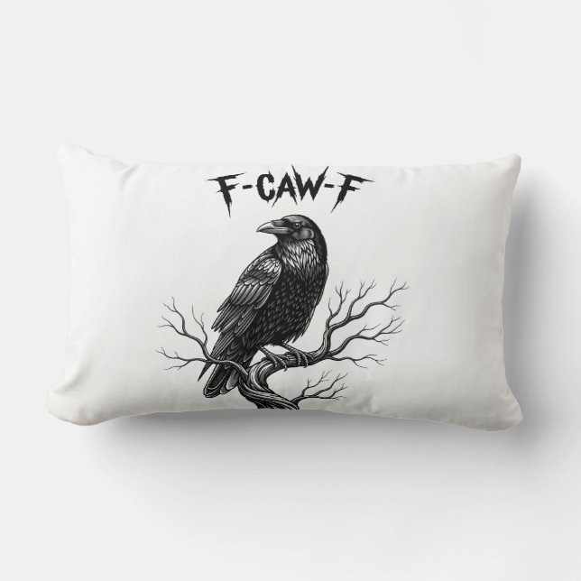 Crow - F-Caw-F Lumbar Cushion (Front)