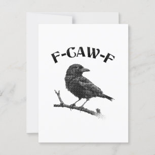 Crow F-CAW-F Postcard