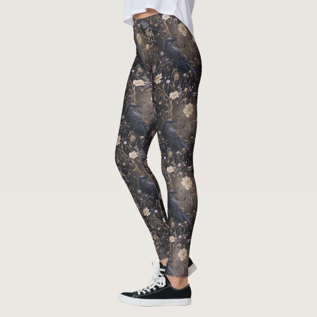 Crow Garden Leggings - Pretty (Left)