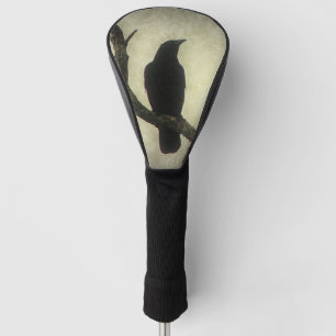 Crow  golf head cover