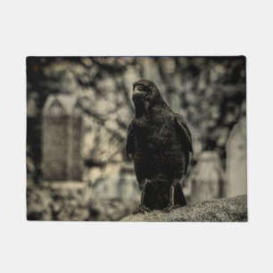 Crow Greeter Doormat