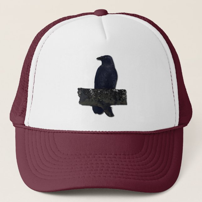CROW GUARDIAN TRUCKER HAT (Front)