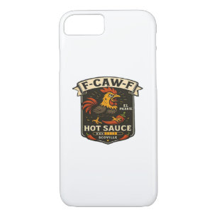 Crow Humor Funny Gothic F-Caw-F iPhone 8/7 Case