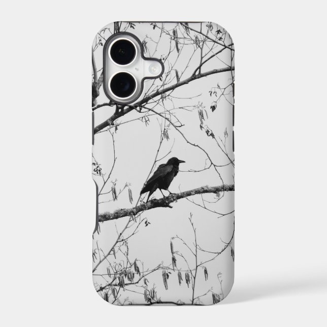 Crow in a Birch Tree (Back)