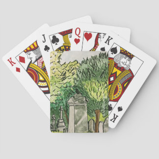 Crow in the Graveyard, Playing Cards