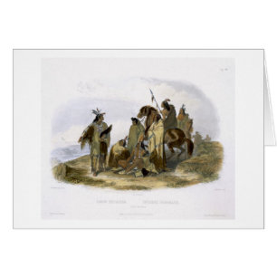 Crow Indians, plate 13 from volume 1 of `Travels i
