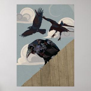 Crow invasion poster