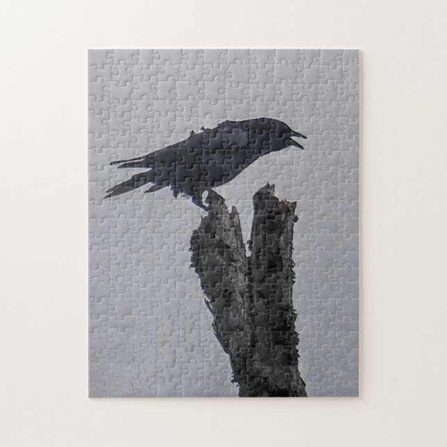 Crow Jigsaw Puzzle (Vertical)