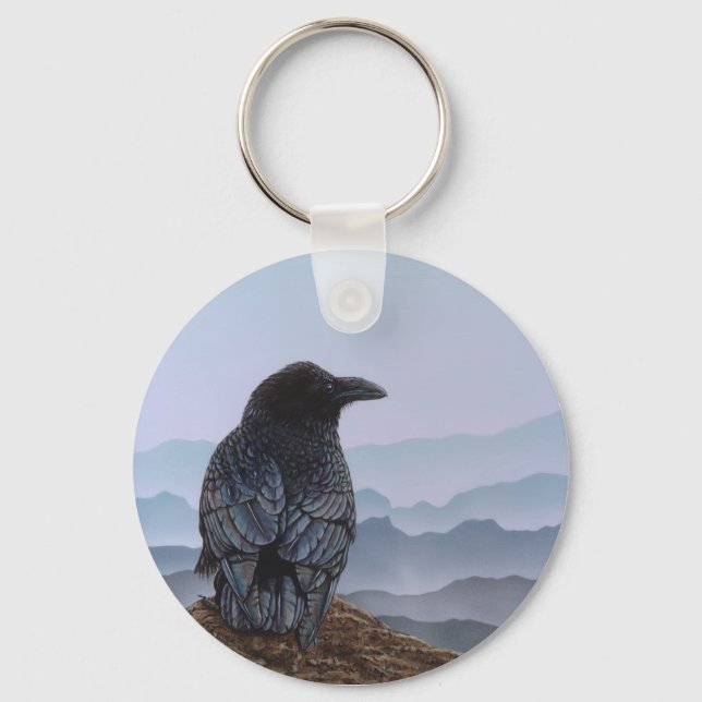 Crow Key Ring (Front)