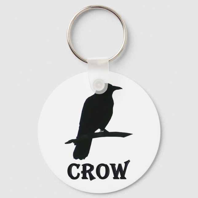 Crow Key Ring (Front)