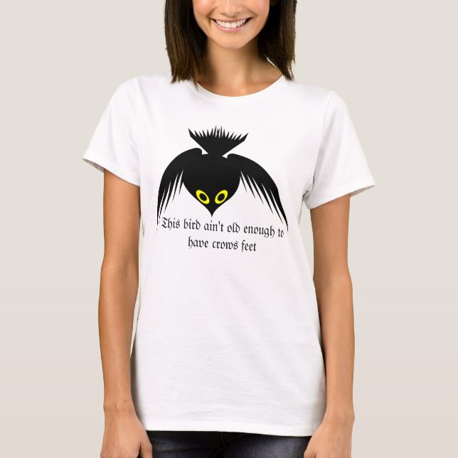 Crow Ladies T Shirt (Front)