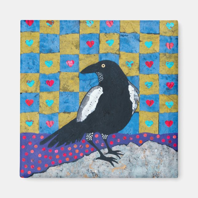 Crow Love Magnet (Front)