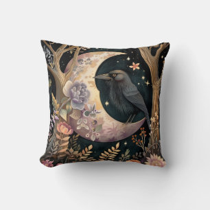 Crow Moon Cushion