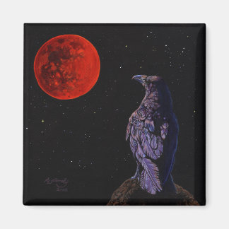 Crow Moon Magnet