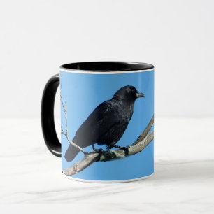 Crow On Branch Mug
