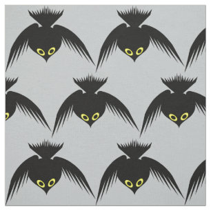 Crow patterned Fabric