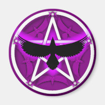 Crow Pentacle - Purple