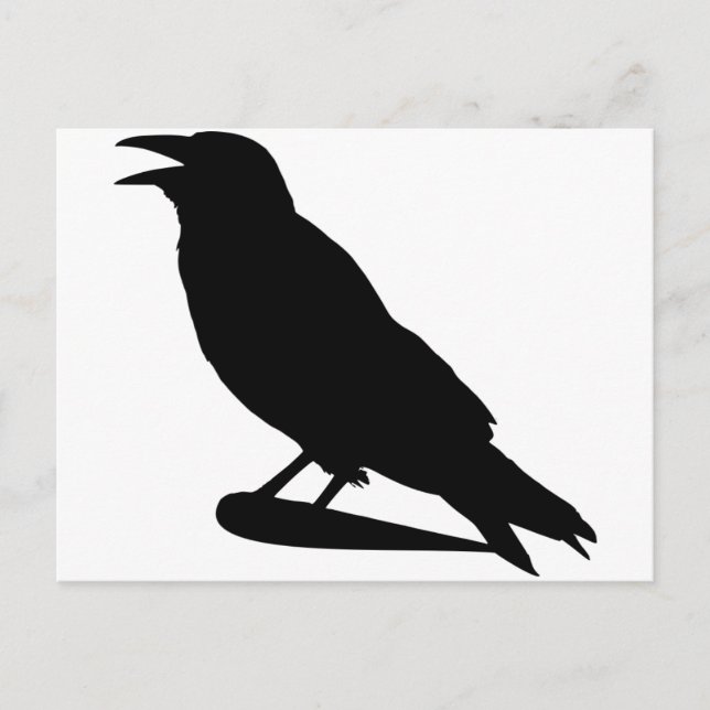 Crow Postcard (Front)