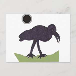 Crow Postcard