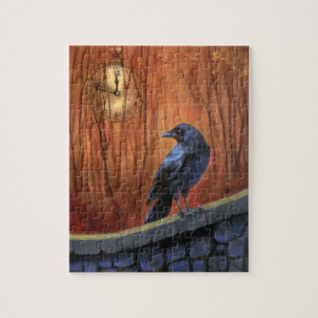 Crow Puzzle (Vertical)