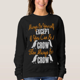 Crow Raven Bird Animal Vintage Boys Girls Kid Sweatshirt