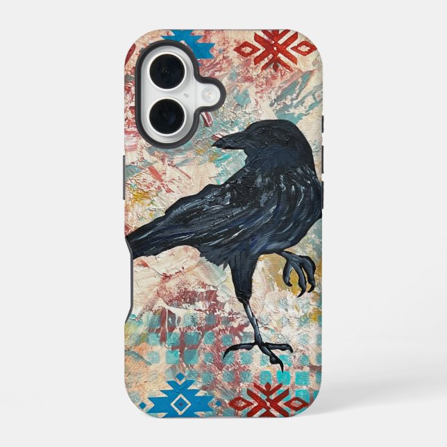 Crow Raven iPhone Case (Back)