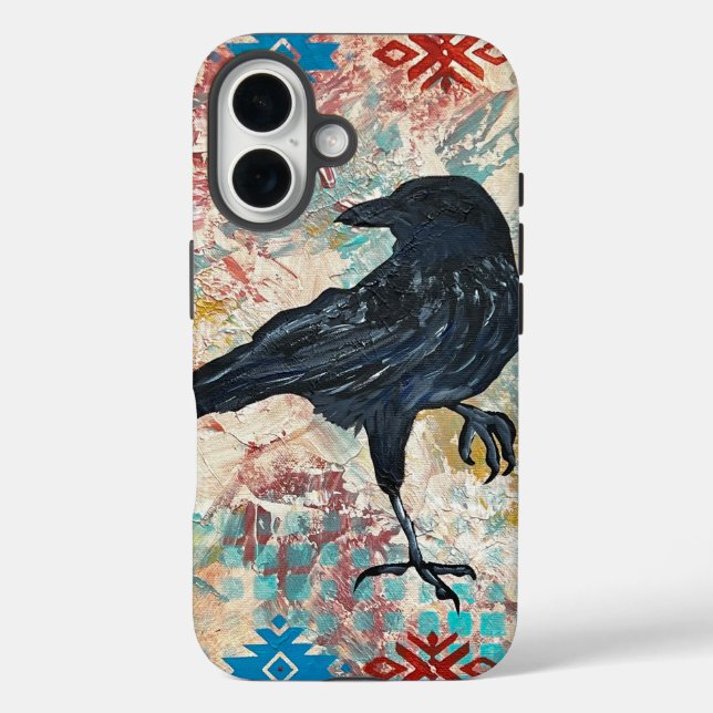 Crow Raven iPhone Case (Back)