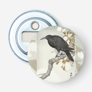 Crow Raven Koson Japanese Bird Crow Bottle Opener