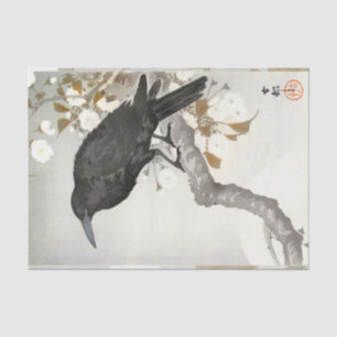 Crow Raven Koson Japanese Bird Crow Tissue Paper