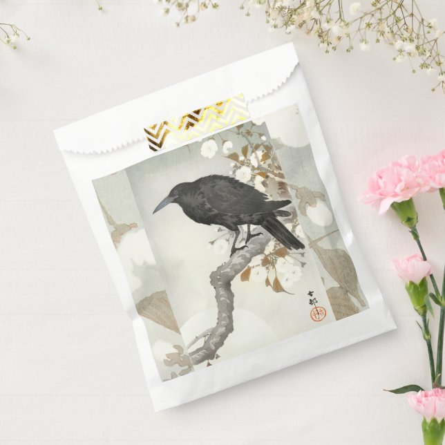 Crow Raven Koson Japanese Bird Favour Bag (Sealed)