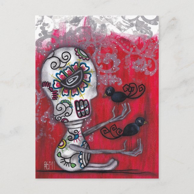 Crow Secrets Postcard (Front)