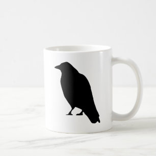 Crow Silhouette Coffee Mug