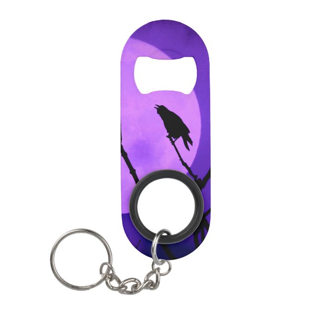 Crow Silhouette Purple Moon (Front)