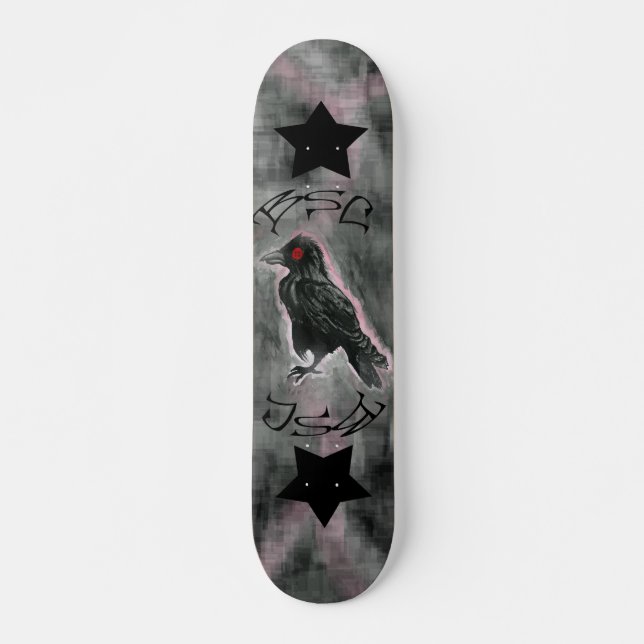 Crow Skateboard (Front)