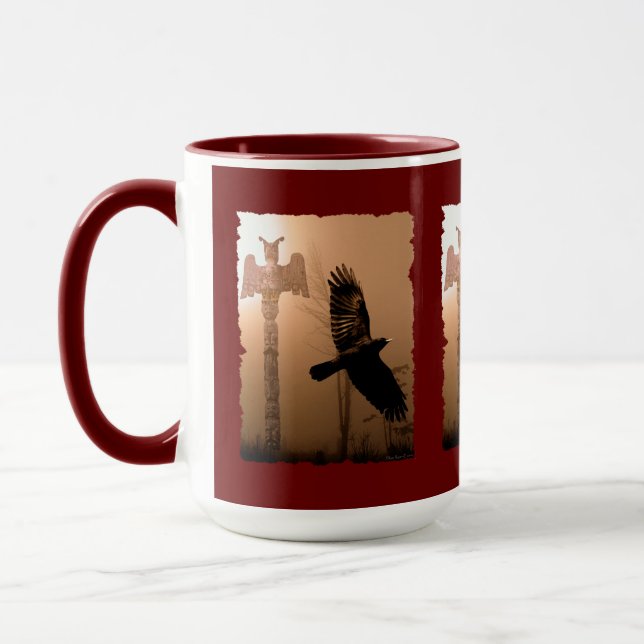 CROW SPIRIT Wildlife-supporrter Collection Mug (Left)