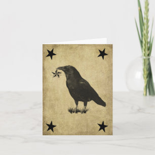 Crow & Stars-Prim Lil Note Cards