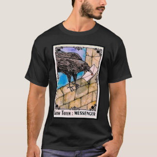 Crow Totem Messenger T-Shirt
