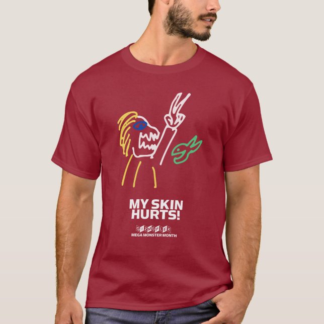 Crow vs. Servo: MY SKIN HURTS!  T-Shirt (Front)