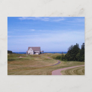Crowbush Resort Clubhouse Prince Edward Island Postcard