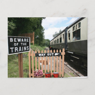 Crowcombe Heathfield station, WS Railway Postcard