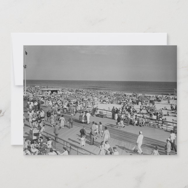 Crowd on Beach (Front)