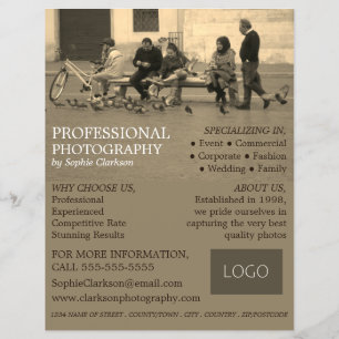 Crowd Portrait, Photography, Photographer Hire Flyer