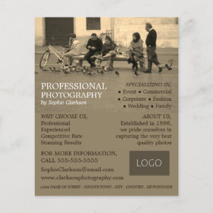 Crowd Portrait, Photography, Photographer Hire Flyer