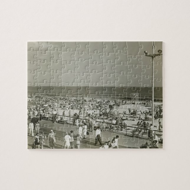 Crowded Beach Jigsaw Puzzle (Horizontal)