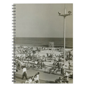 Crowded Beach Notebook