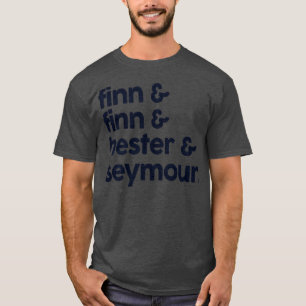 Crowded House Classic Names List Design T-Shirt