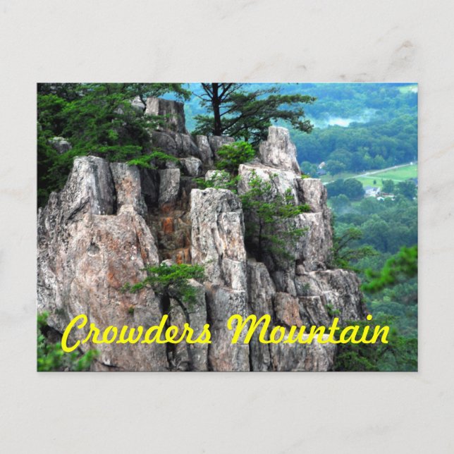 Crowders Mountain Postcard (Front)