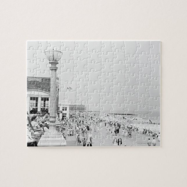 Crowds 2 jigsaw puzzle (Horizontal)