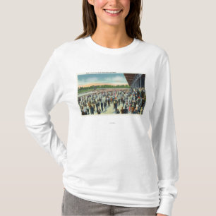 Crowds at Saratoga Race Track & Clubhouse T-Shirt
