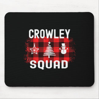 Crowley Proud Family Reunion Last Name Christmas S Mouse Pad